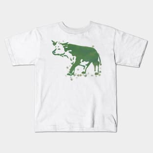 Watercolor cow Kids T-Shirt